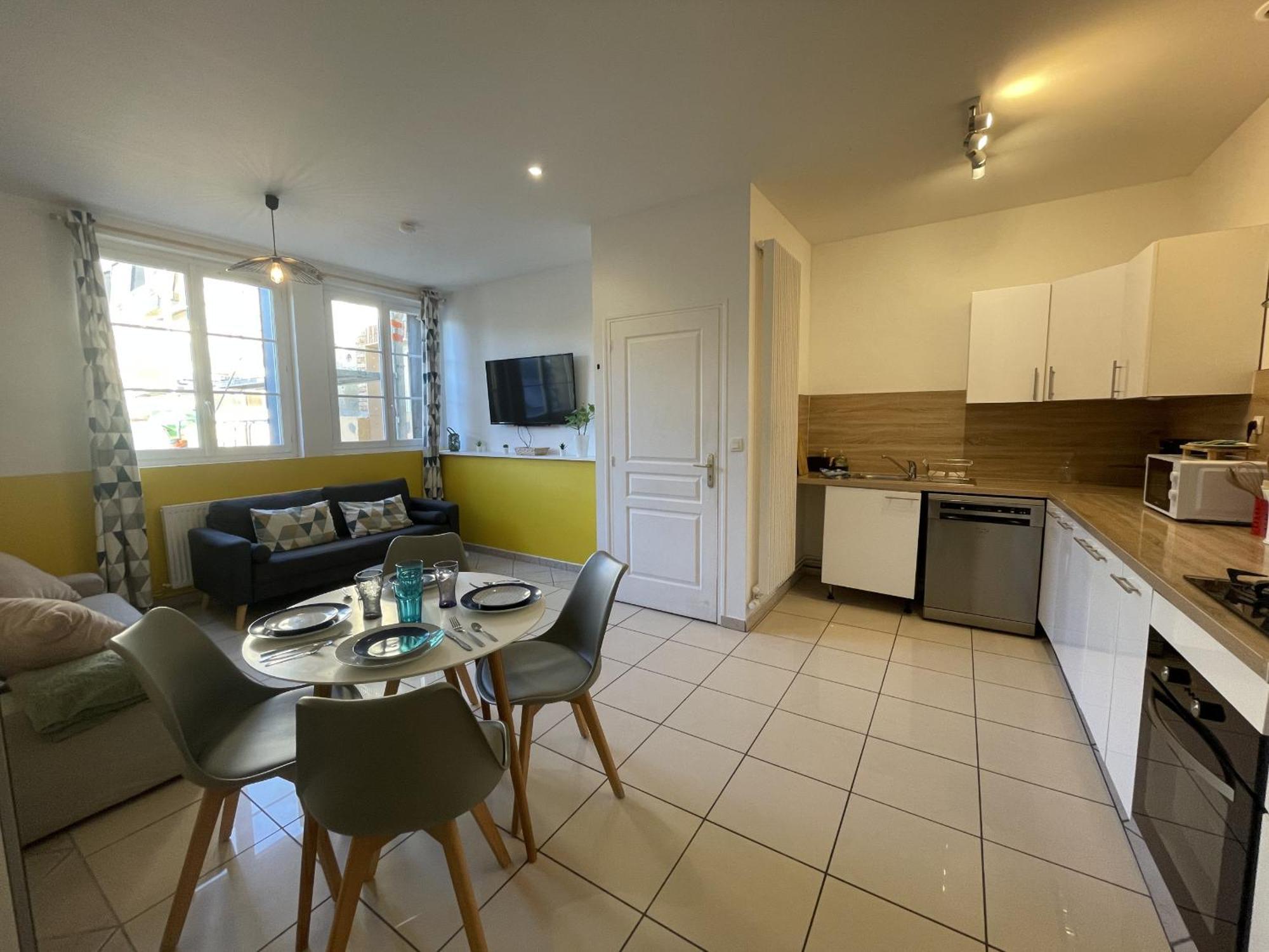 The Central's Pearl - Centre - 6p - Reve Au Mans Apartment Le Mans